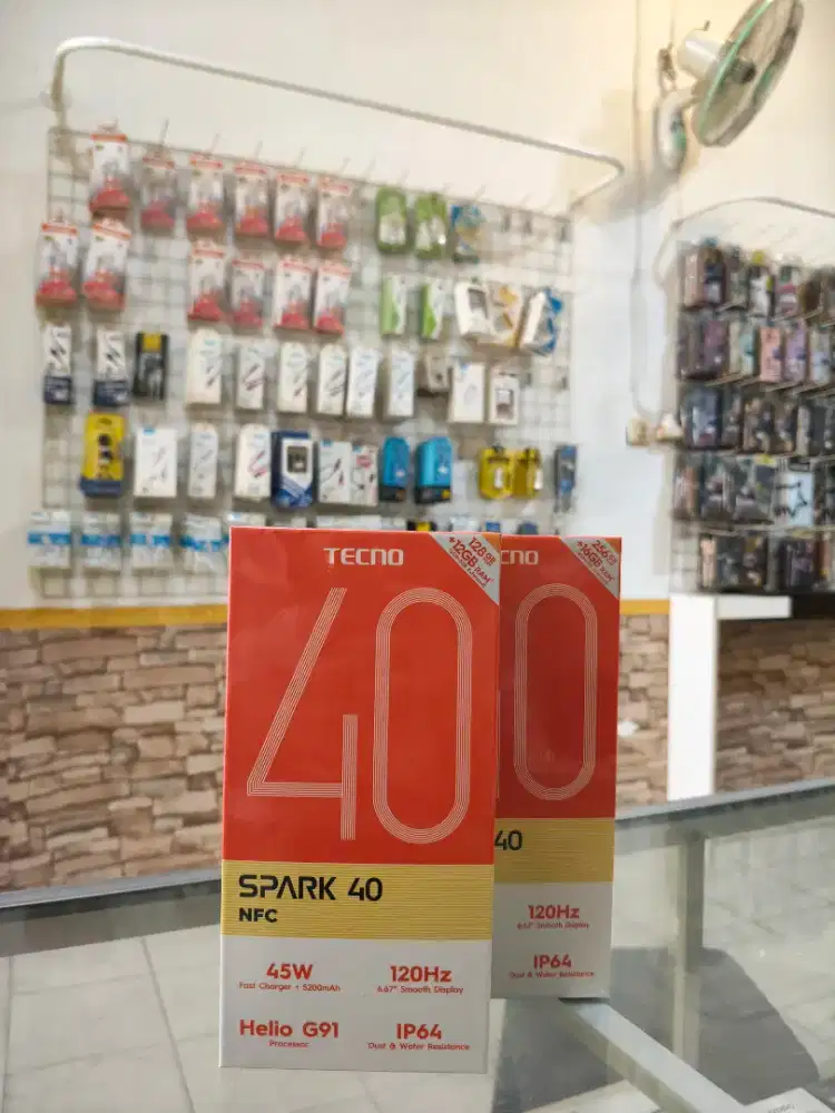 TECNO SPARK 40 6/128 promo+bonus cash dan kredit garansi resmi