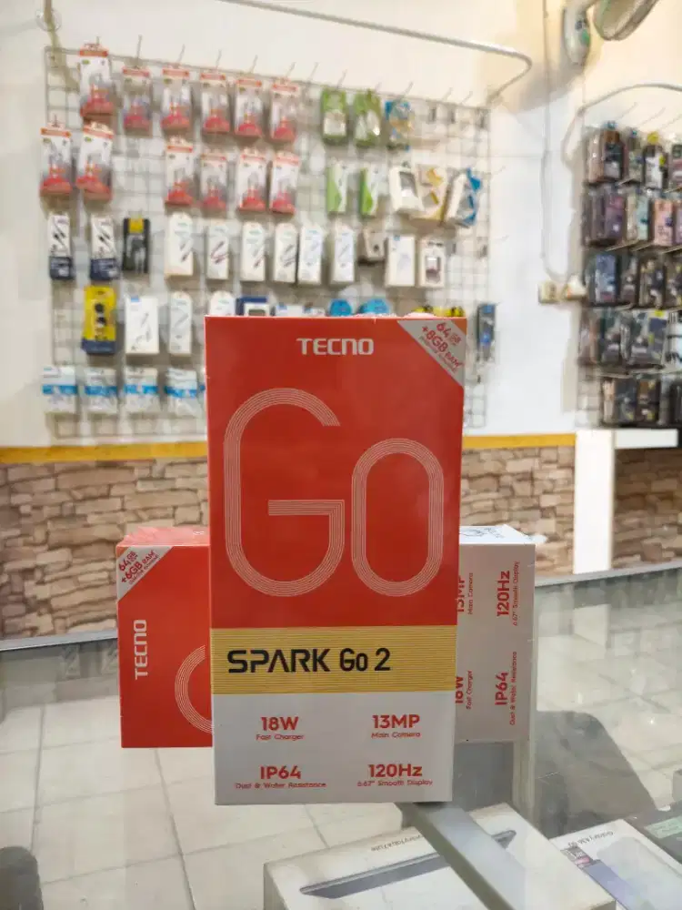 TECNO SPARK GO2 3/64 promo+bonus cash dan kredit garansi resmi