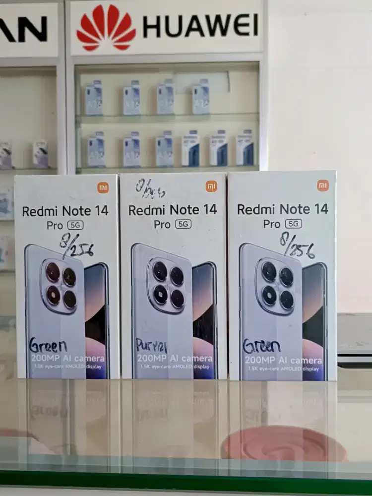 Redmi Note 14 Pro 5G (8/256) GB Baru Resmi Xiaomi¹