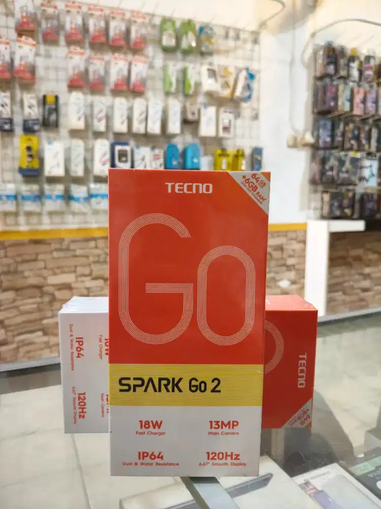 TECNO SPARK GO2 4/64 promo+bonus cash dan kredit garansi resmi