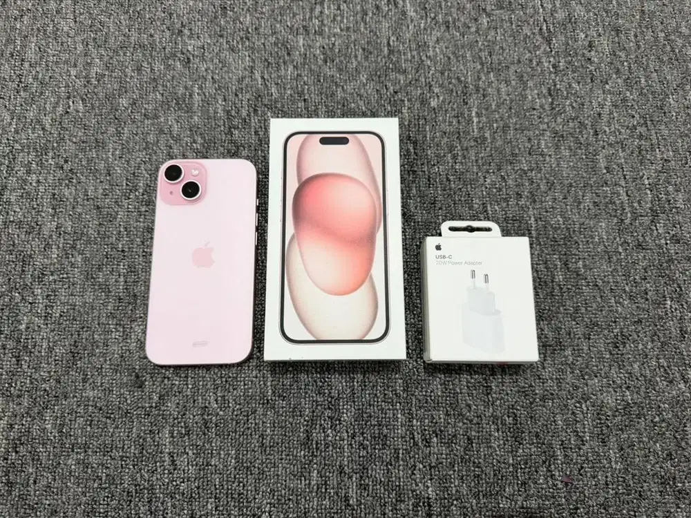 JUAL MURAH! IPHONE 15 128 GB PINK IBOX