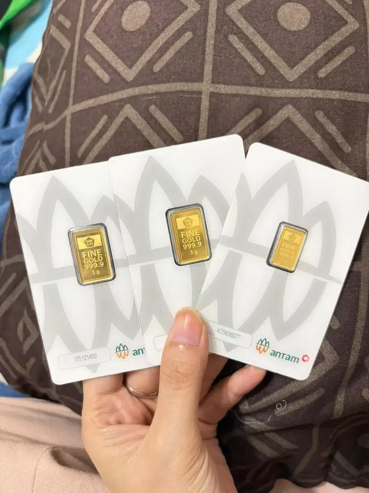 Emas antam 3gr & 1gr