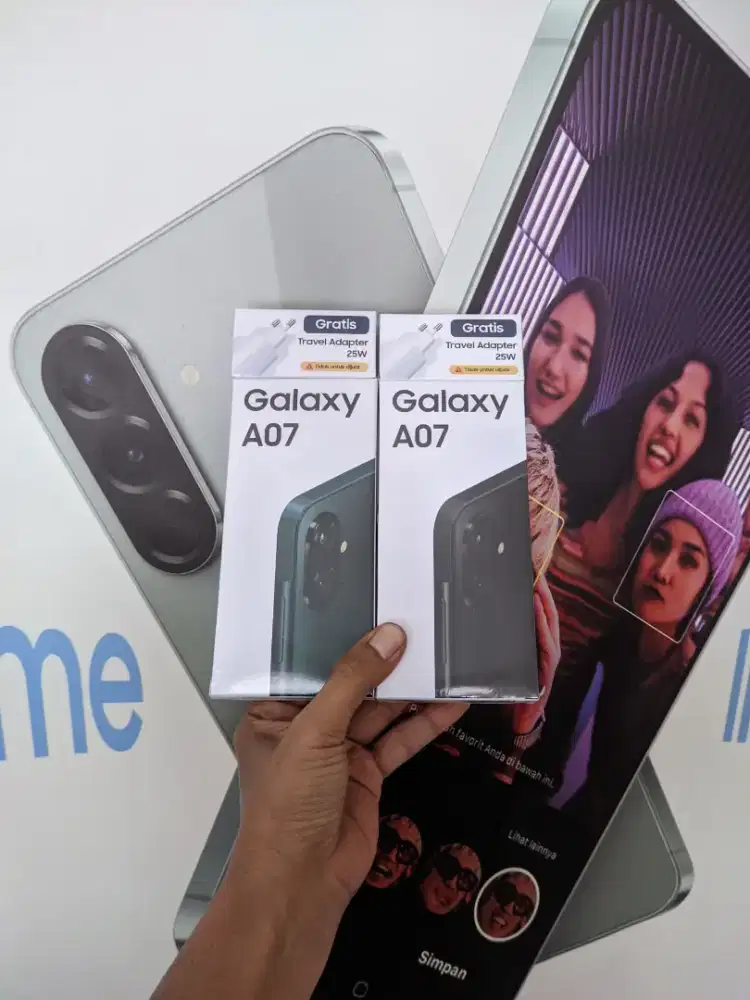 Berminat silahkan WA Samsung Galaxy A07 8/256 Garansi  resmi 1thn