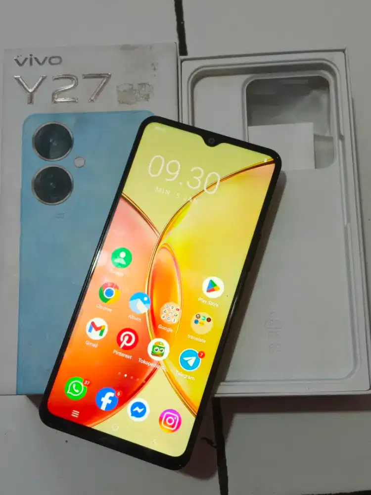 VIVO Y27 5G FULLSET MULUS
