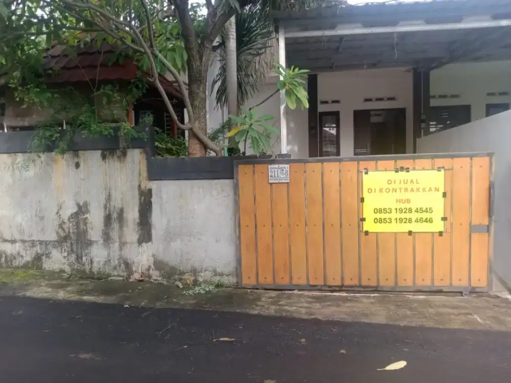 DIJUAL/DISEWAKAN RUMAH DI BANYUMANIK