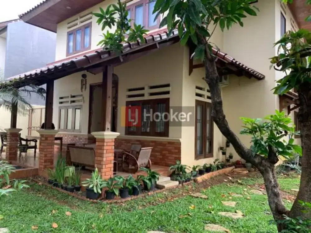 Dijual  Rumah Lux Bebas Banjir Komplek Elite Billymoon Pondok Kelapa Jakarta Timur