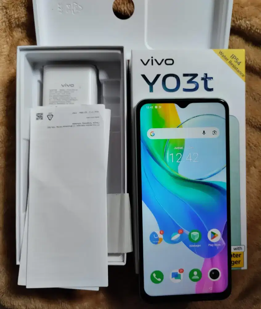 VIVO Y03T Ram 4+4/64 FULLSET mulus No minus