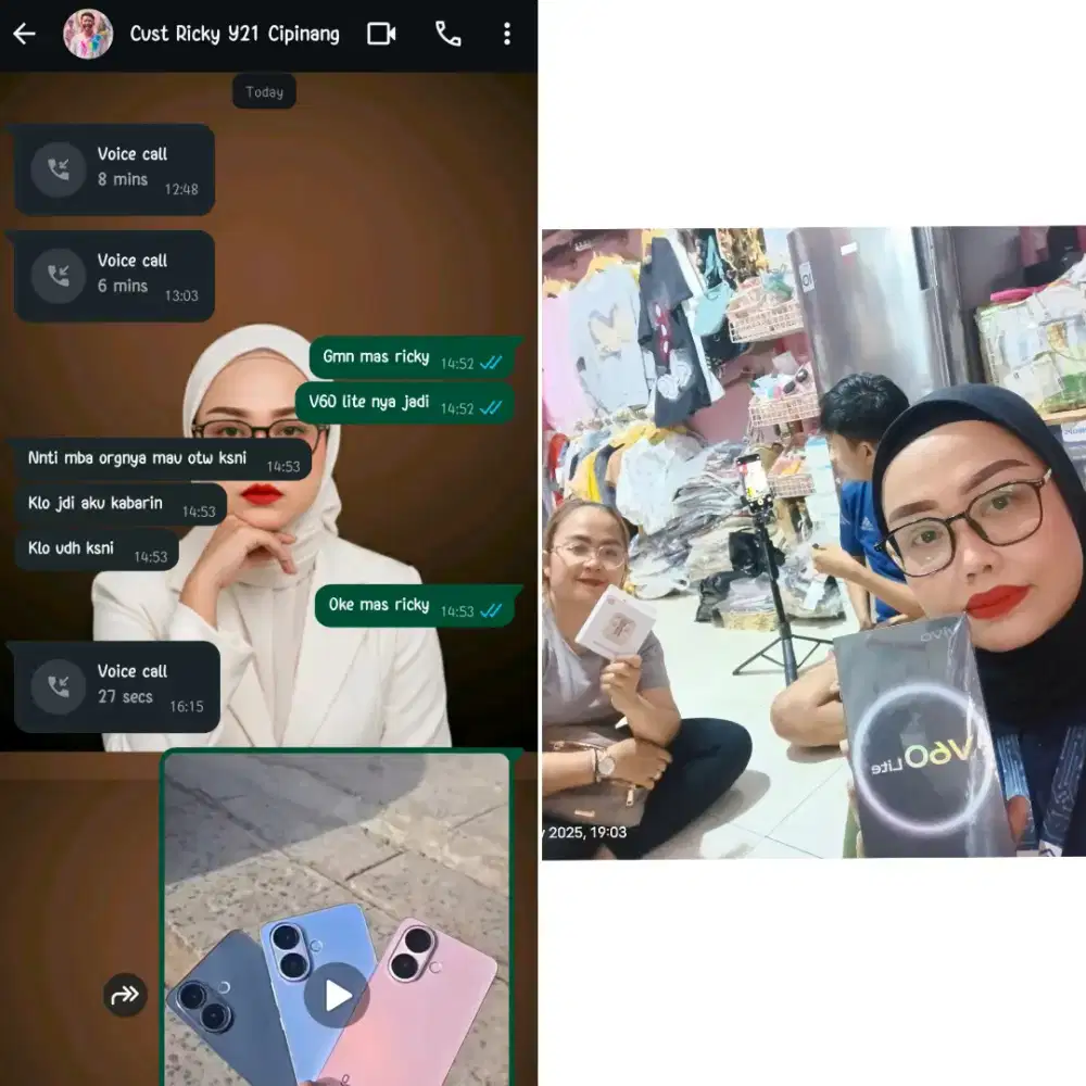 Cicilan kredit hp vivo cukup ktp