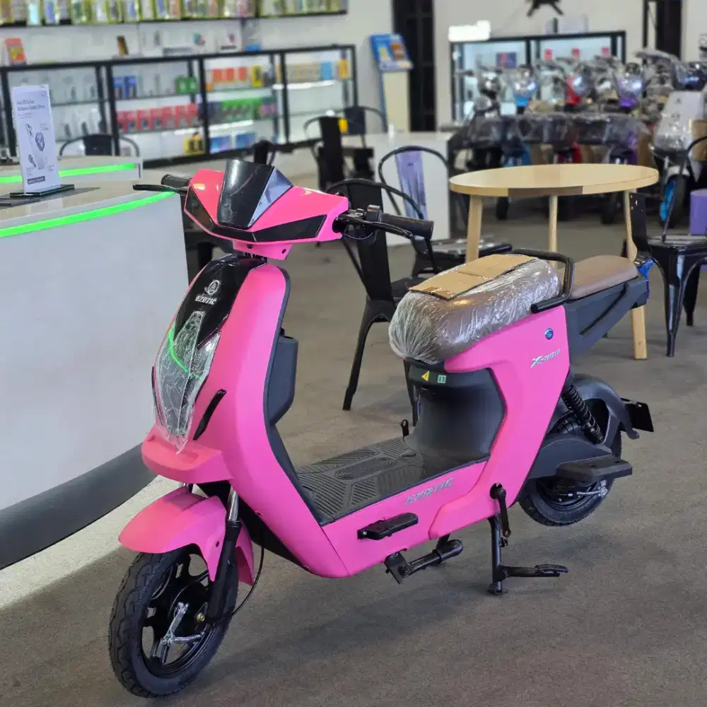 SEPEDA LISTRIK CASH/KREDIT COD SAMPAI RUMAH