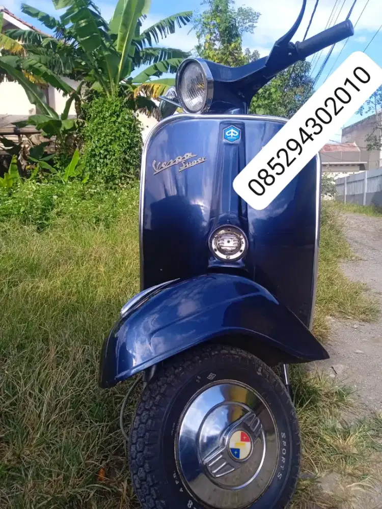 Vespa Super 1974 Pajak Isi Stang bulet ori