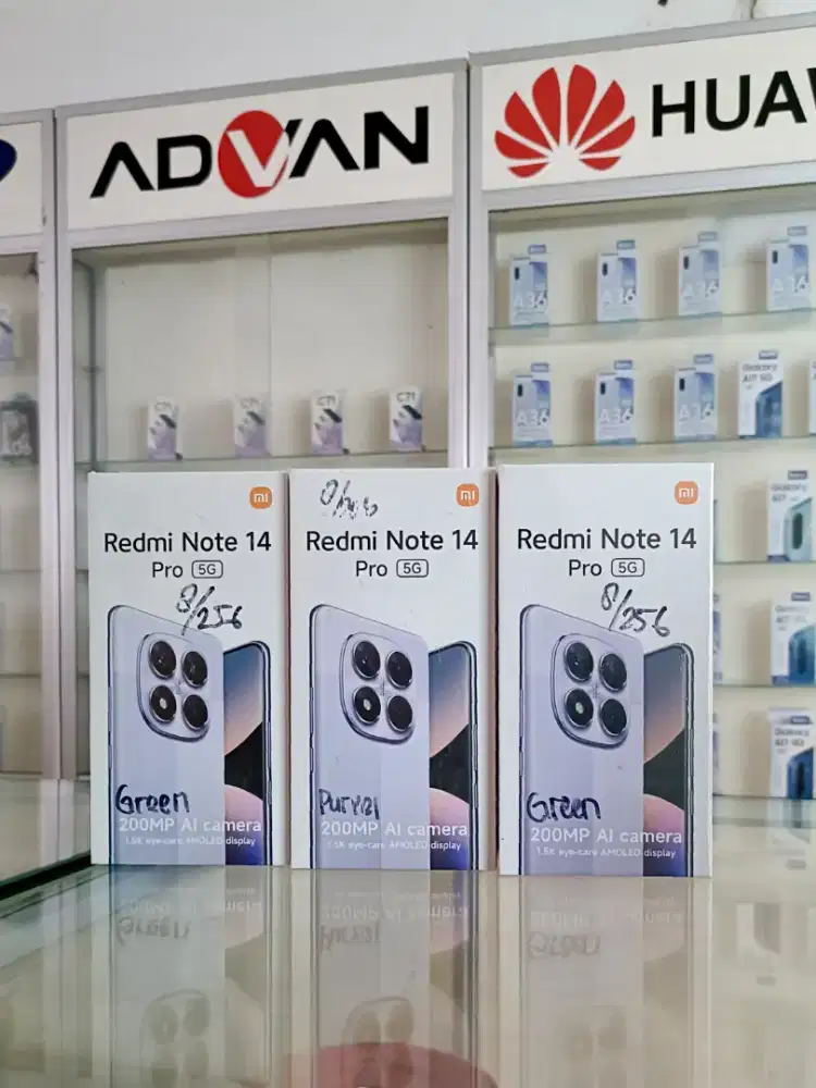 Redmi Note 14 Pro 5G (8/256) GB Baru Resmi Xiaomi⁵