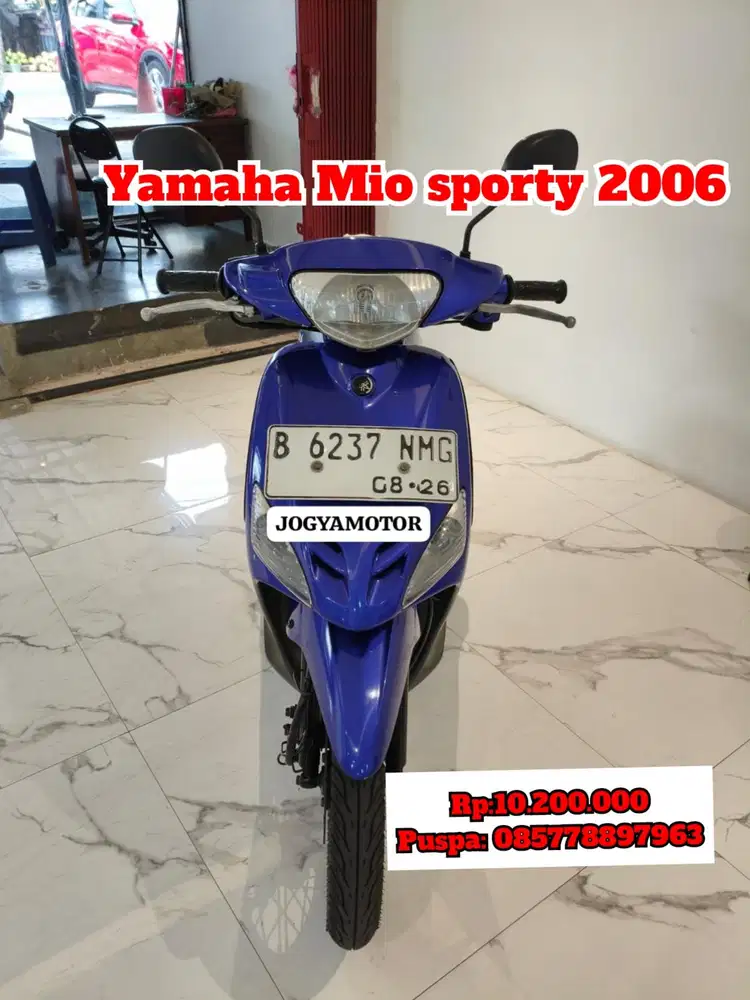 (B) yamaha mio thun 2006