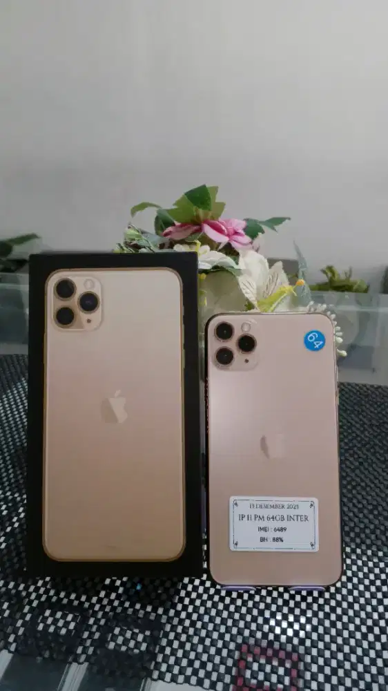 DIJUAL IPHONE 11 PRO MAX 64GB KREDIT & TUKER TAMBAH