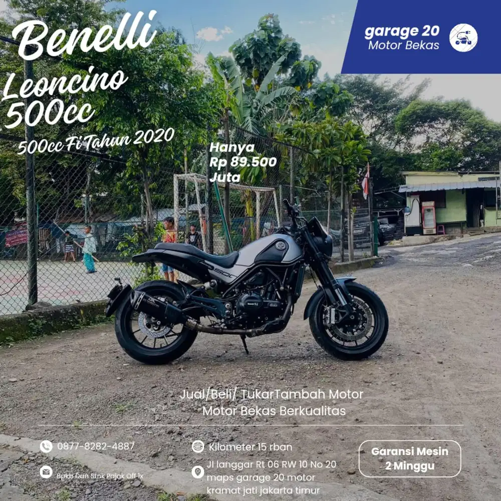 Benelli Leoncion 500cc Fi Tahun 2020