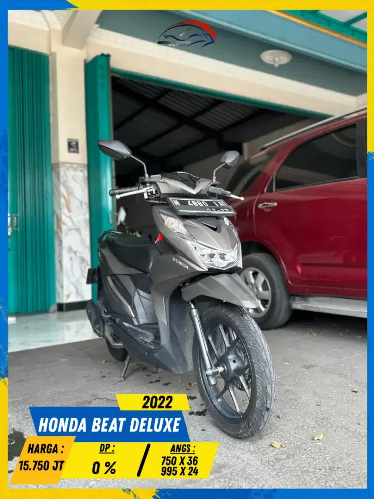 HONDA BEAT DELUXE 2022 BEKAS CIAMIK MASZEEHH HIKMAH MOTOR KEPUH MALANG
