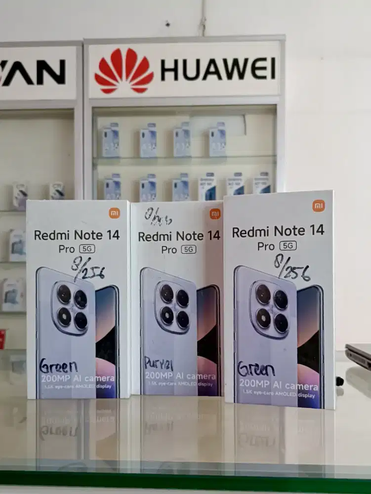 Redmi Note 14 Pro 5G (8/256) GB Baru Resmi Xiaomi⁷
