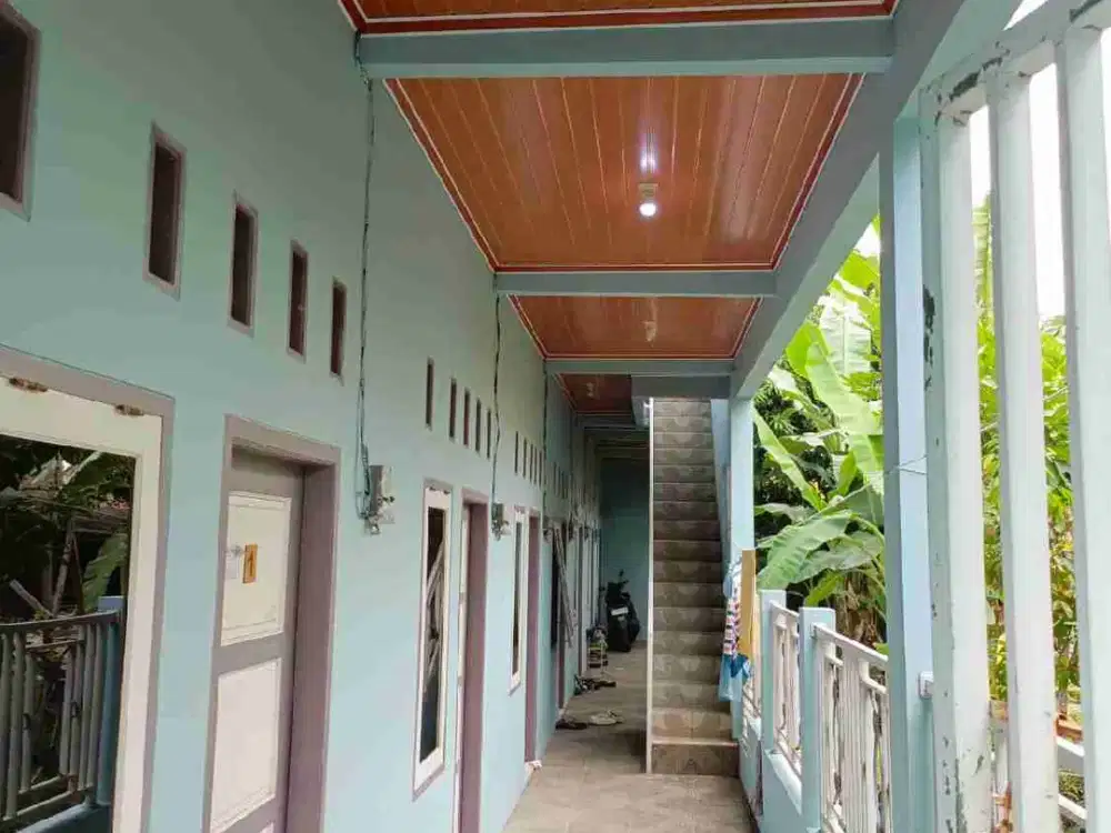 kontrakan depan kampus khusus Putri selalu penuh bangunan baru