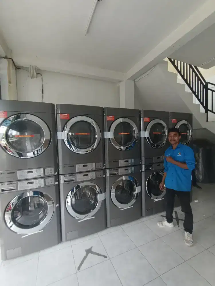 Mesin cuci dan mesin pengering