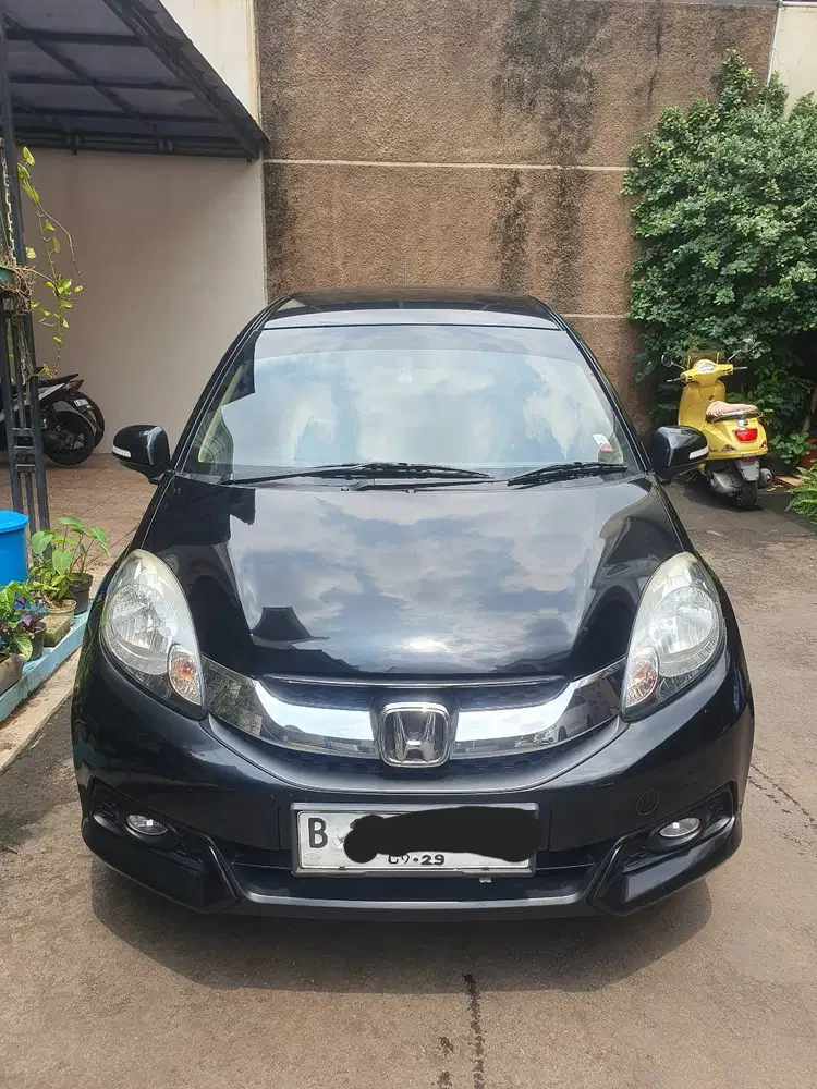 Honda Mobilio Tipe E Manual Hitam 2014 KM Rendah