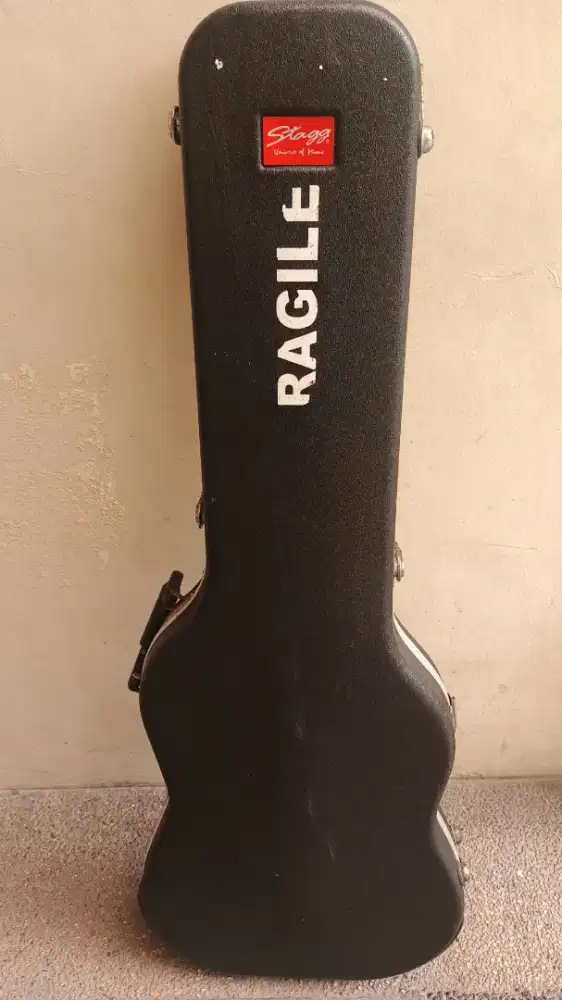Hardcase Gitar Elektrik STAGG | Kuat & Aman | Warna Hitam