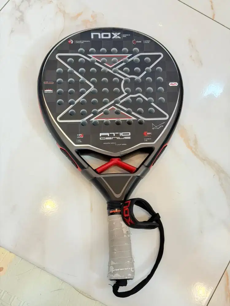 NOX AT10 GENIUS CARBON 18K AGUSTIN TAPIA RAKET RACKET PADEL