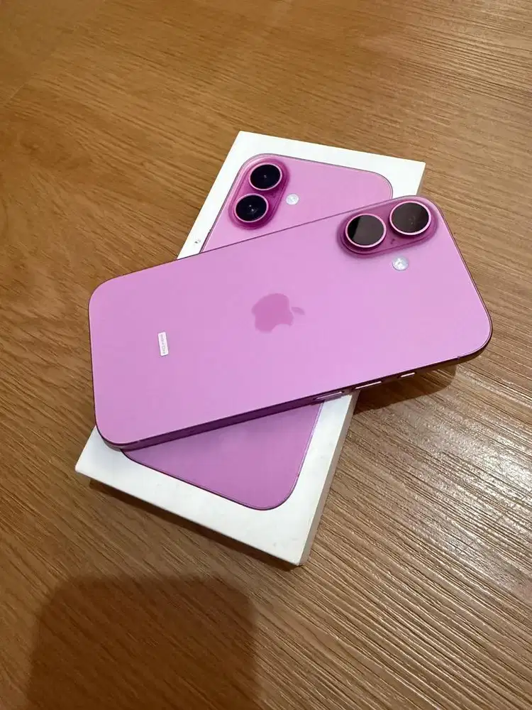 DIJUAL IPHONE 16 PINK IBOX GARANSI ON!!