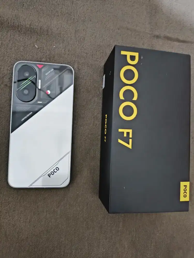 Poco F7 12/512 fullset mulus like new