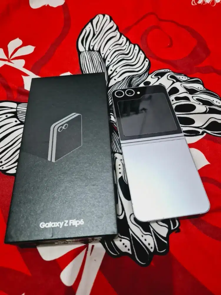 Hp samsung z flip 6 versi ram12 256gb 5g lte second resmi