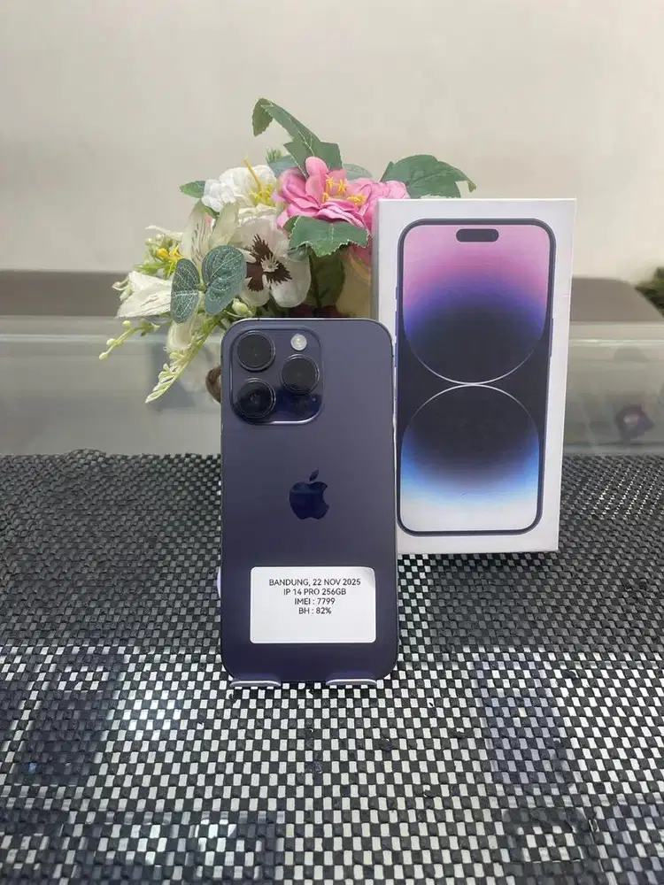 DIJUAL HP IP 14pro 256gb, KREDIT & TUKAR TAMBAH