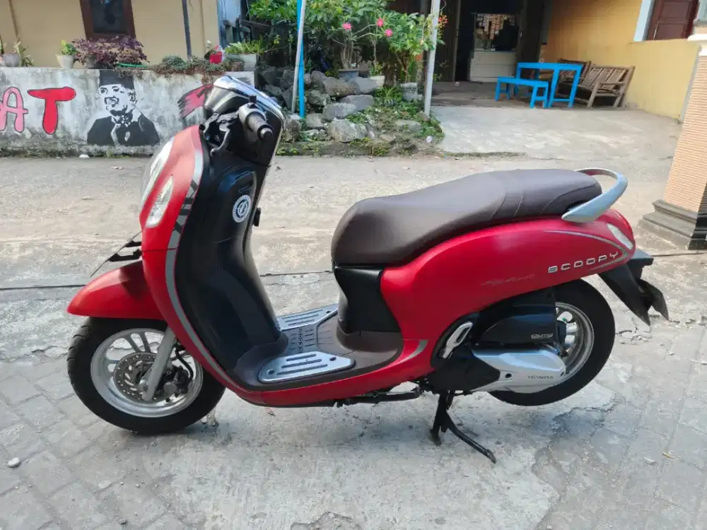 Scoopy keyless THN 2021 plat AB kulon Progo