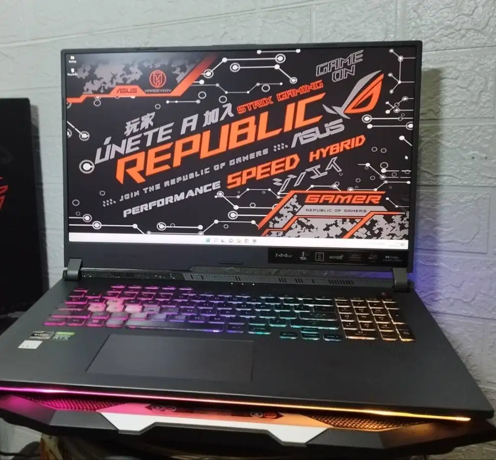 Asus rog strix g513qm ryzen 9 rtx 3060 6gb 16/512 ssd