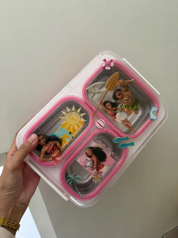 Kotak bekal anak anti tumpah stainless steel