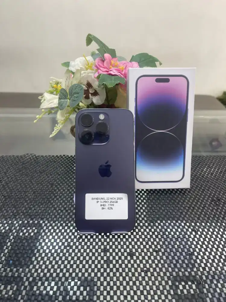 DIJUAL IPHONE 14 PRO 256GB KREDIT & TUKER TAMBAH