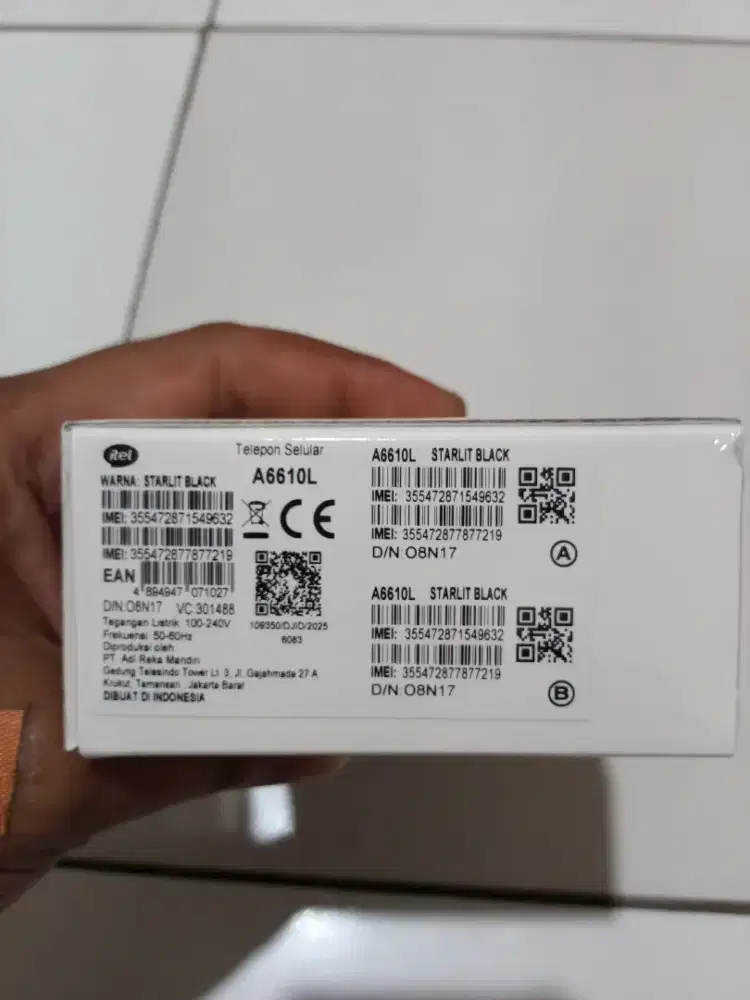 Itel a90 kondisi baru ( segel )