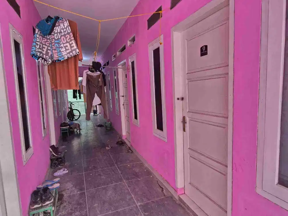 Jual kontrakan belkang Alfamart  akses mobil Surat SHM