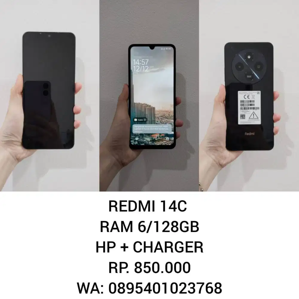 REDMI 14C 6/128GB