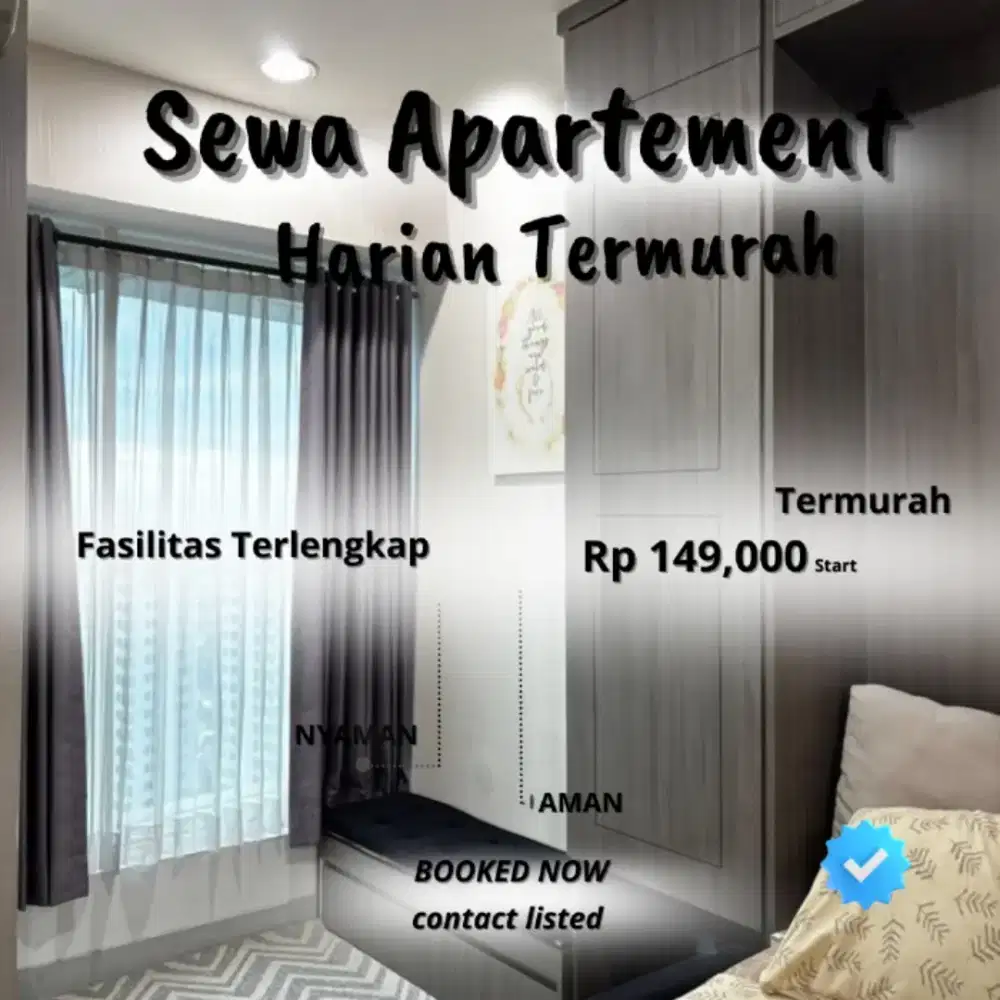 Sewa apartemen Bekasi PATRALAND URBANO Harian/Transit Termurah