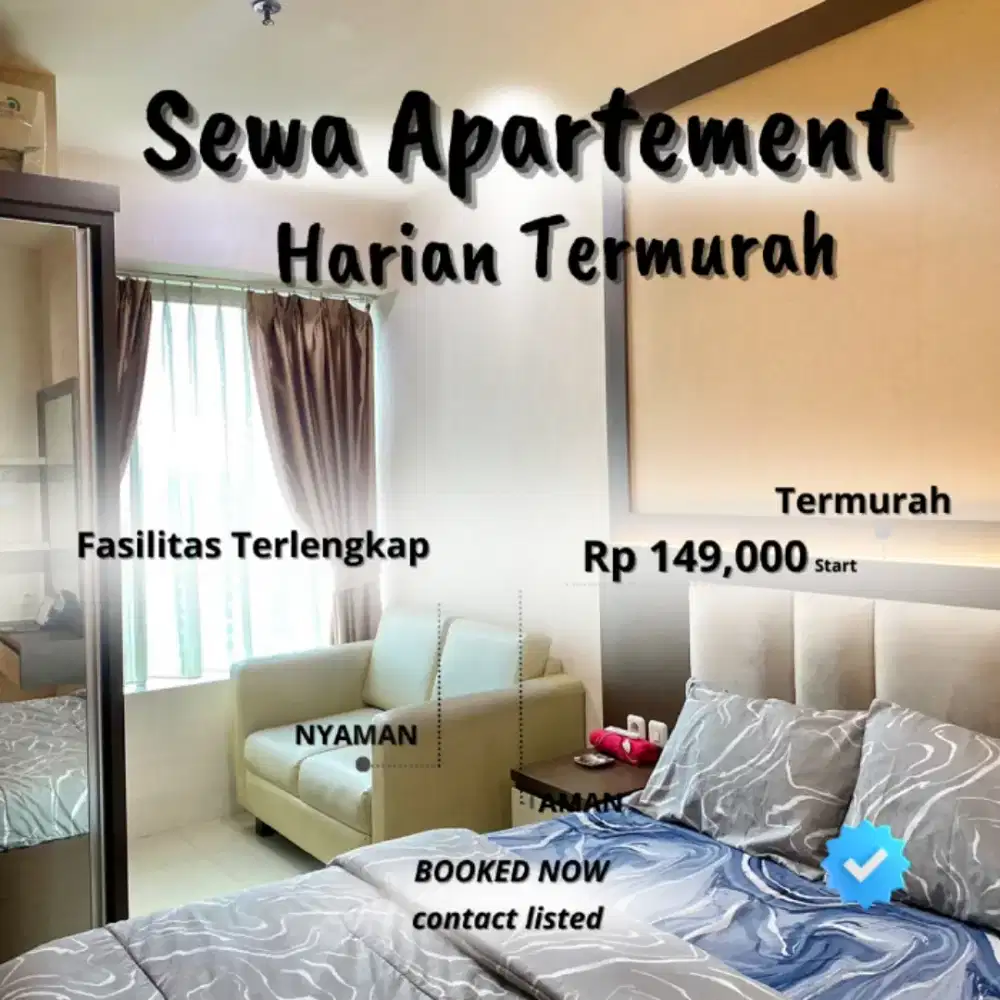 Sewa apartemen Bekasi Grand Kamala Lagoon Harian & Transit Termurah