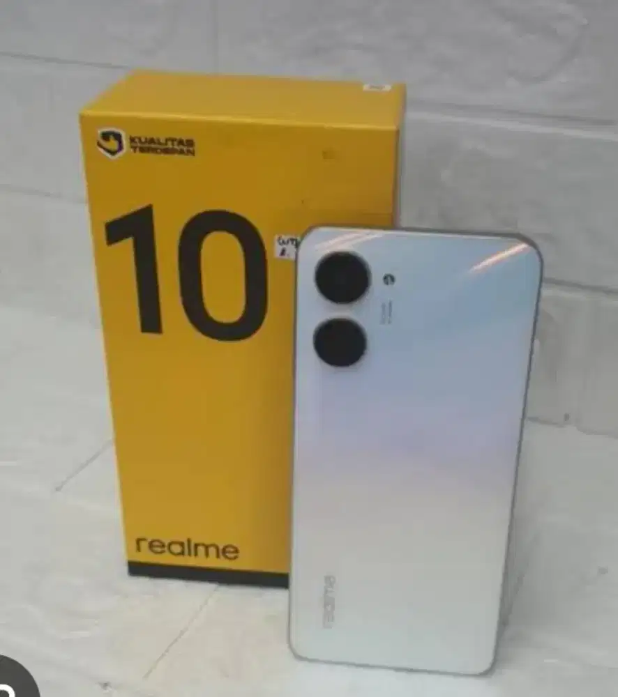 Murah hp Realme 10 8/256 lkp, bs TT