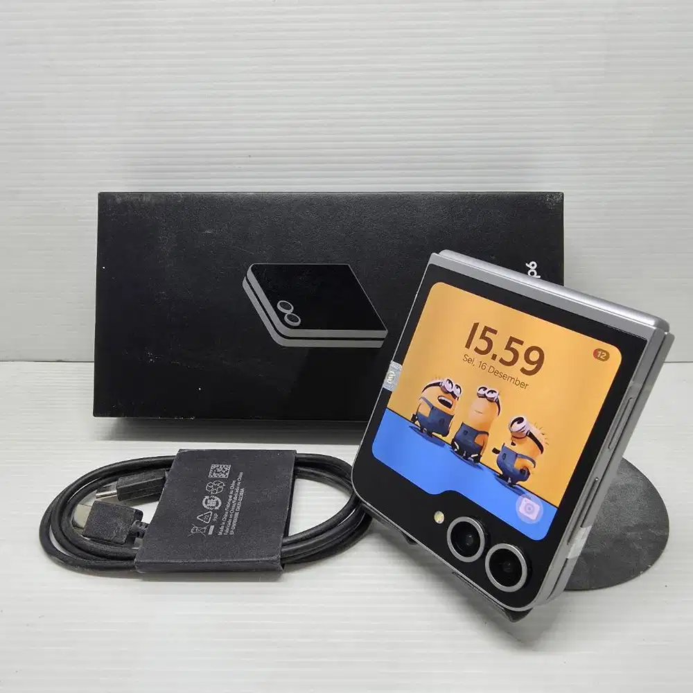 NO MINUS MULUS  SAMSUNG GALAXY Z FLIP 6 5G 12/512 SILVER SHADOW  GRESS