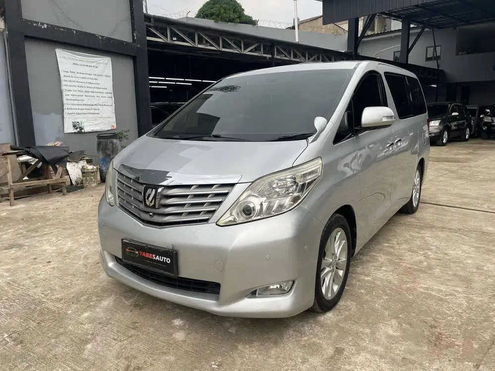 [DP 5 jt] Toyota Alphard G 2010 ATPM Full Ors KM LOW Jaminan Istimewa
