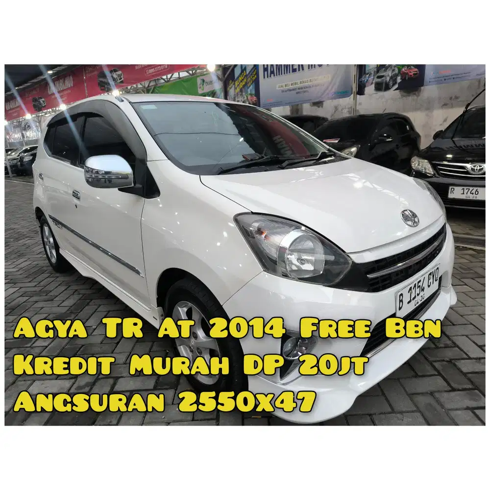 Agya TRD Metik 2014 Free Balik Nama Pembeli