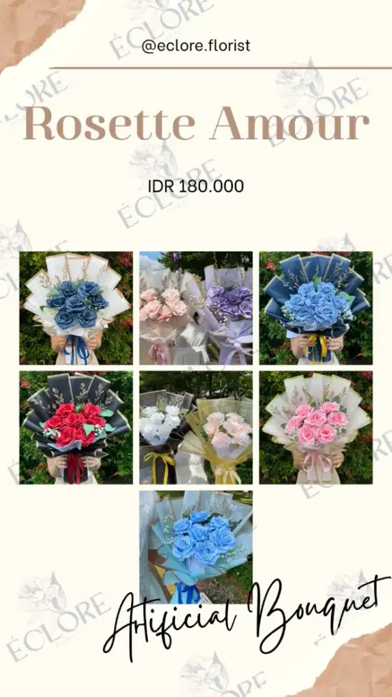 Buket Bunga Premium Hadiah Wisuda/Ulang Tahun/Anniversary/Valentine