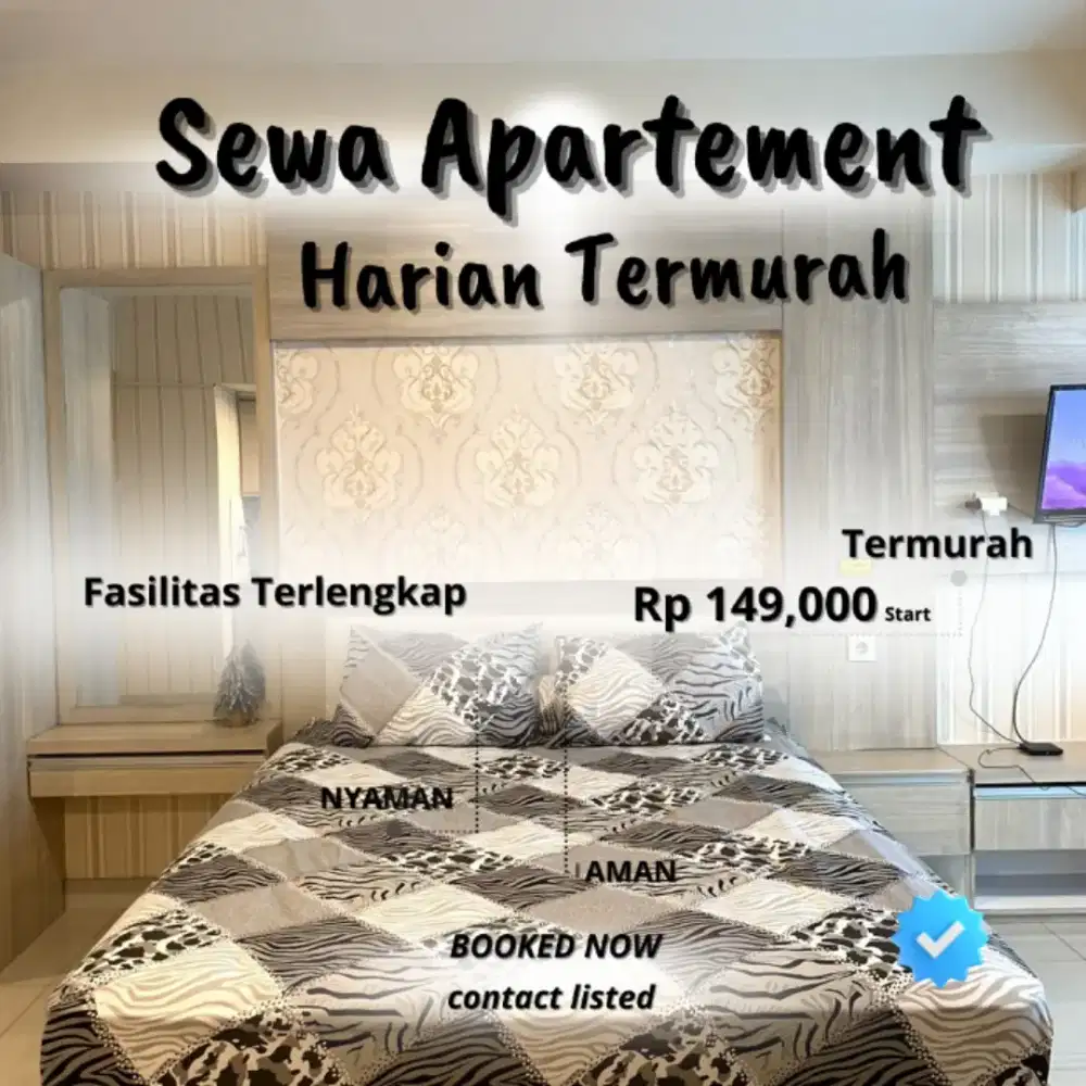 Sewa apartemen Bekasi Timur GRAND DHIKA CITY Harian/Transit Termurah