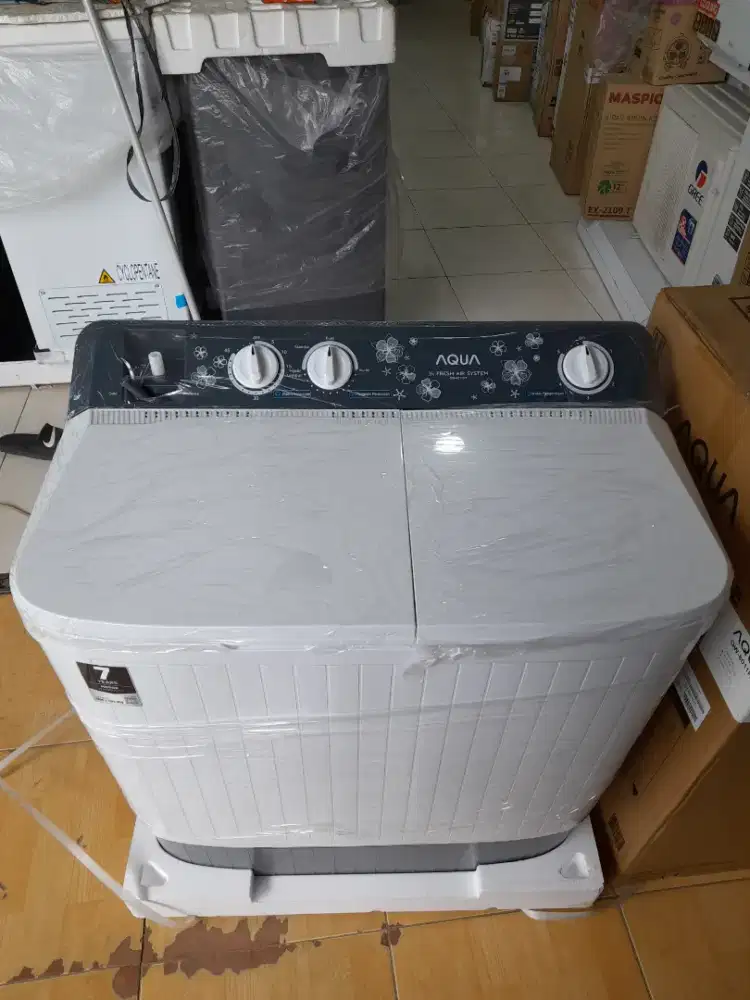 MESIN CUCI AQUA QW-8011HT 8KG