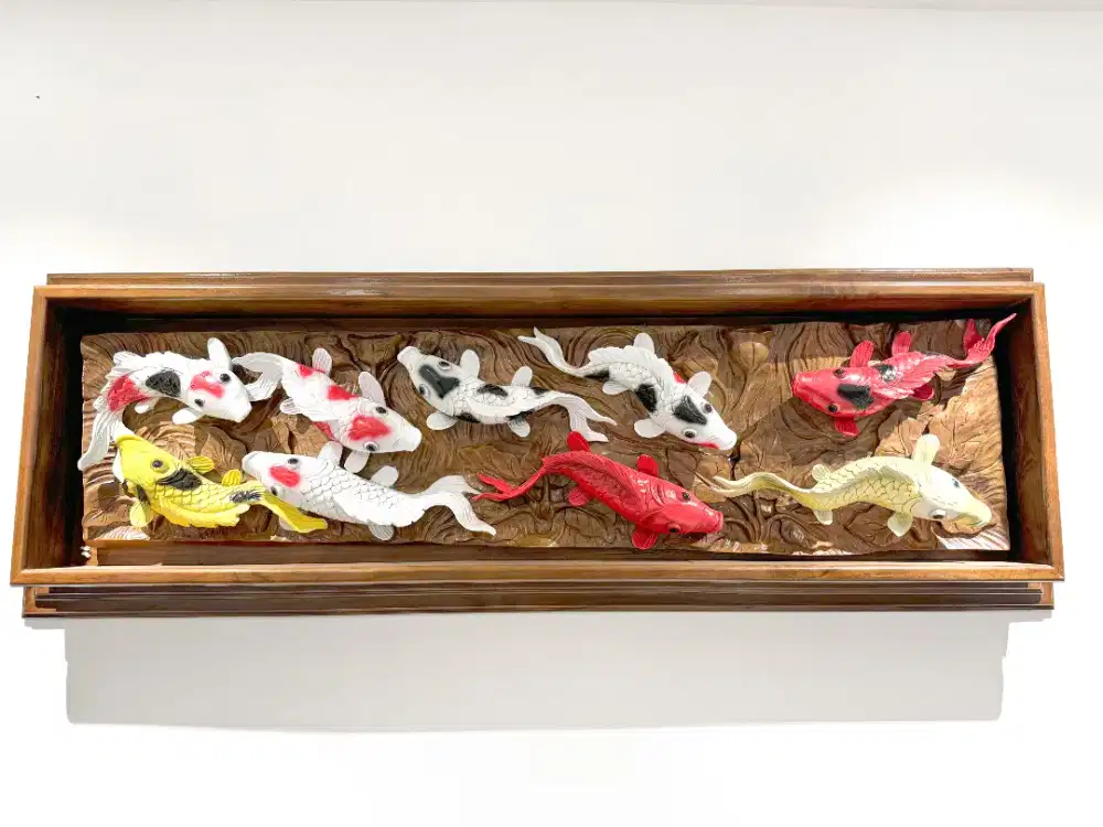 Dijual pajangan ukiran jati