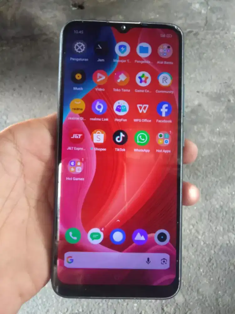 Dijual hp realme  c20 eam 2/32 versi 11 gk ada mines 650 nego