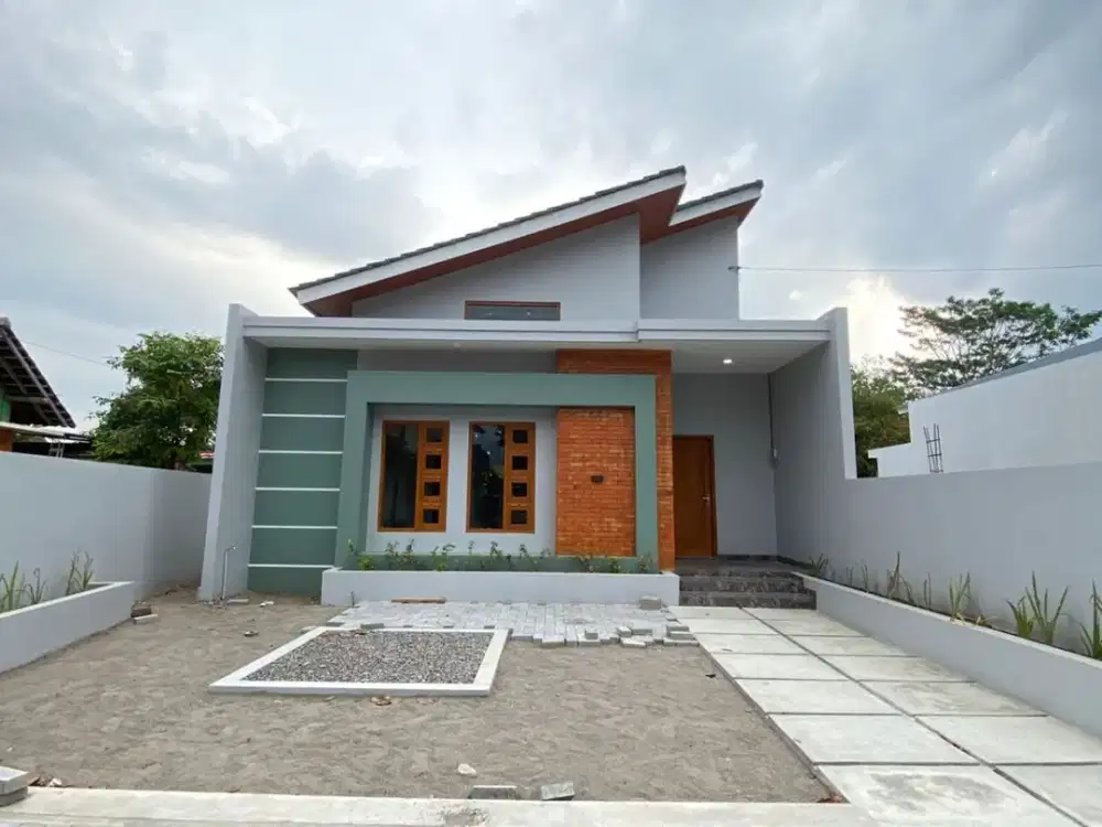 Utara Jalan Raya Jogja-Solo, Hunian Minimalis Modern Legalitas aman Hanya 600 Jt-an