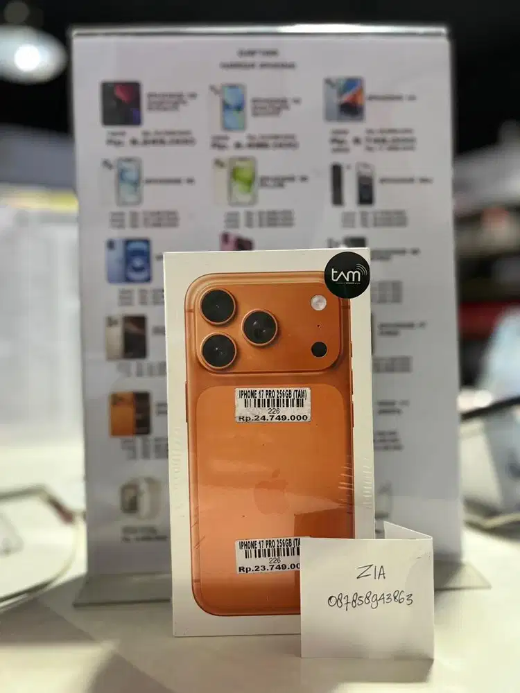 Iphone 17 pro 256gb ATLANTIS DAHSYAT