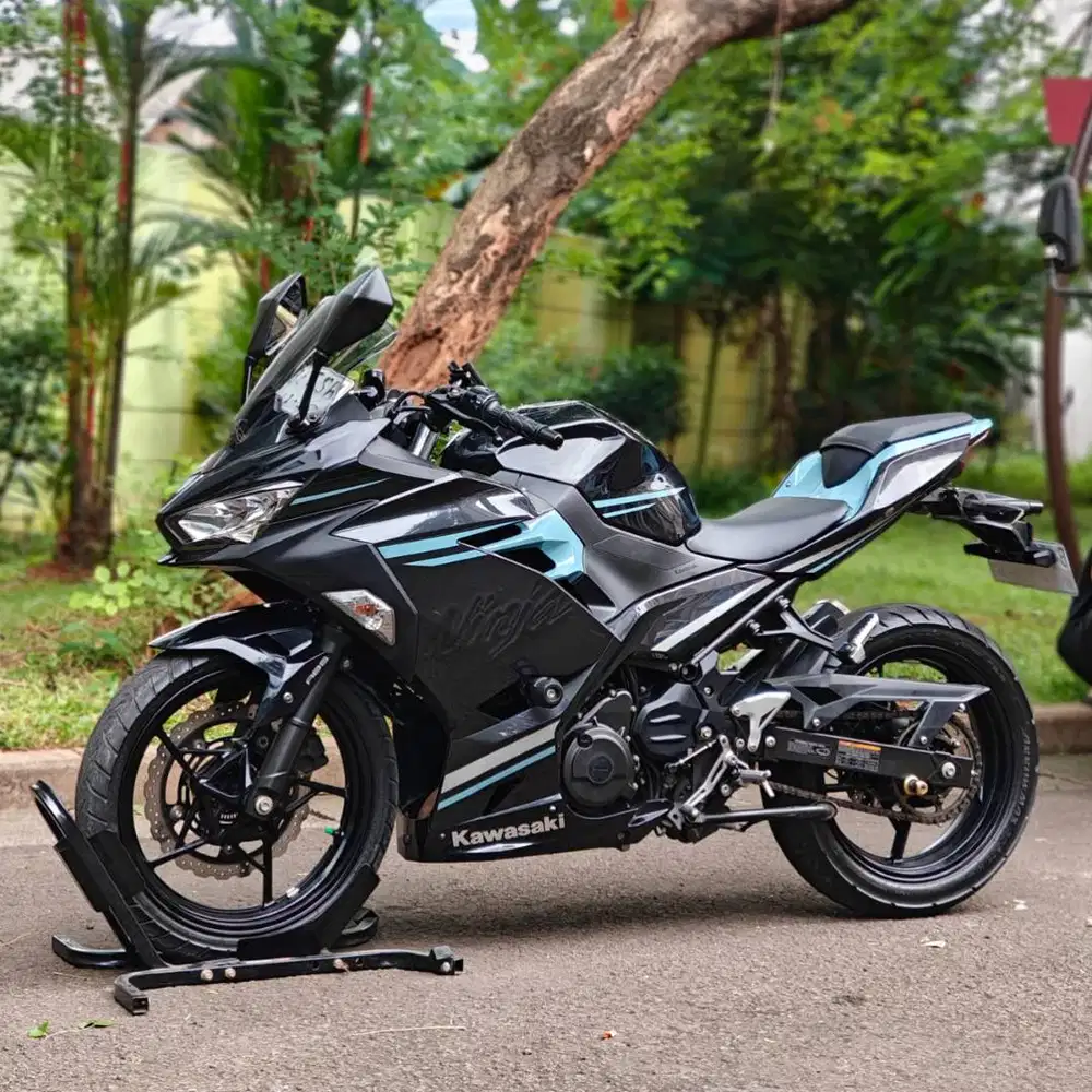 KAWASAKI NEW NINJA 250 FI ABS MDP KEYLESS 2019 BLACK KM 11K PAJAK ON